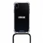 Cover Coros LOO004 iPhone XR 15,5 cm (6,1 Zoll) Schwarz Transparent