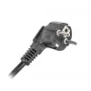 Power Distribution Unit LANBERG PDU-09E-0300-BK — 9x Steckdosen Typ E, 16 A, 220–250 V, 3 m Kabel, 1U-Rack, 19 Zoll