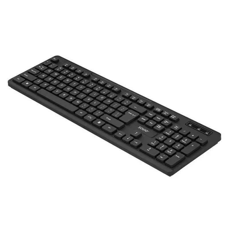 Savio KB-02 Tastatur Home/Office USB QWERTY Schwarz