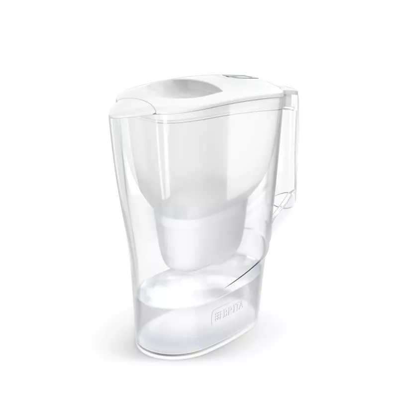 Brita 1052801 Wasserfilter Tischwasserfilter 2,4 L Weiß