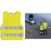 Kinder-Sicherheitsweste IWH Kinder-Pannenweste 540303, fluoreszierend gelb, 100% Polyester