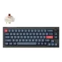 Mechanische Tastatur Keychron V2 MAX mit Gateron Jupiter Brown Switches, schwarz, US-Layout