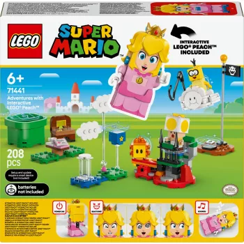 Konstruktionsspielzeug LEGO 71441 Super Mario Interaktive LEGO Peach Figur Set, kompatibel mit dem LEGO-System