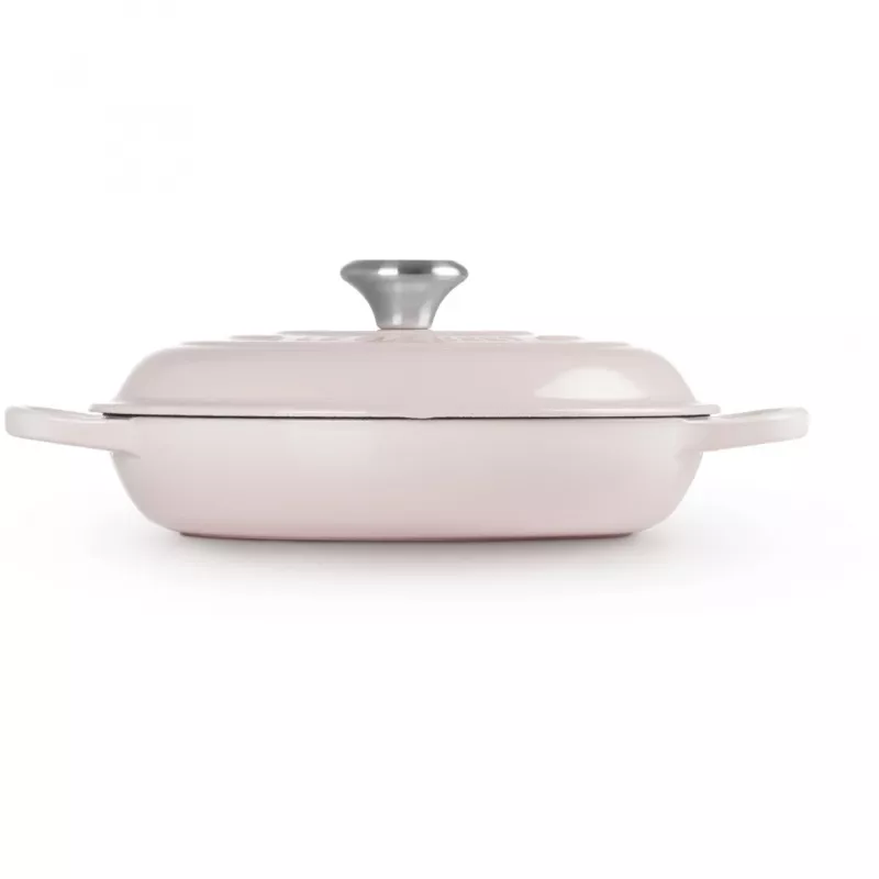 Le Creuset Signature 26 cm Gourmet Professional Bräter Rosa