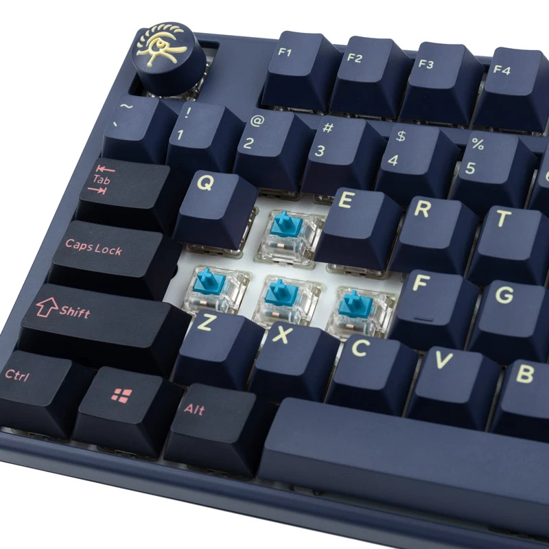 Ducky One 3 TKL Tastatur Gaming USB US English Blau