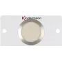 Kindermann Konnect 50 alu - Modulares Faceplate-Snap-In