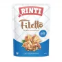 Nassfutter für Hunde RINTI Filetto Hühnerfilet mit Ente 100 g — Alleinfuttermittel für ausgewachsene Hunde, 14% Protein, 82% Feuchtigkeit