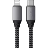 Satechi ST-TCL10M USB-Kabel 0,25 m USB-C USB-C/Lightning Schwarz Grau