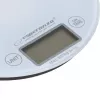 Elektronische Küchenwaage ESPERANZA EKS003W, 5 kg Kapazität, 1 g Genauigkeit, gehärtetes Glas, Touch-Steuerung