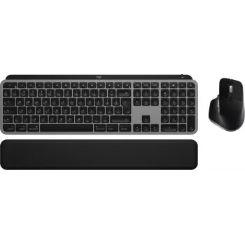 Logitech Master Series MX Keys S Combo für Mac – hintergrundbeleuchtet – kabellos (920-012845)