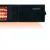 Infrarotheizung SUNRED RDS-15W-B Fortuna Wall 1500 W, schwarz, IP55, wandmontiert