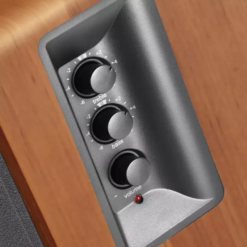 Edifier Studio R1280Ts 2.0 Holz/Silber Retail