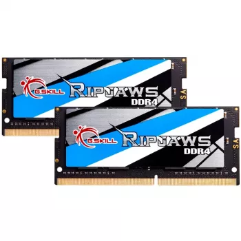 SO-DIMM 32 GB DDR4-2666 (2x 16 GB) Dual-Kit, Arbeitsspeicher F4-2666C19D-32GRS, Ripjaws