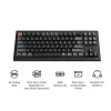 Mechanische Tastatur Keychron V3 Ultra 8K – Kabel & Bluetooth, QWERTY, RGB, Schwarz