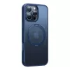 Schutzhülle Torras Ostand Pro für iPhone 16 Pro, Blau, schlankes Design