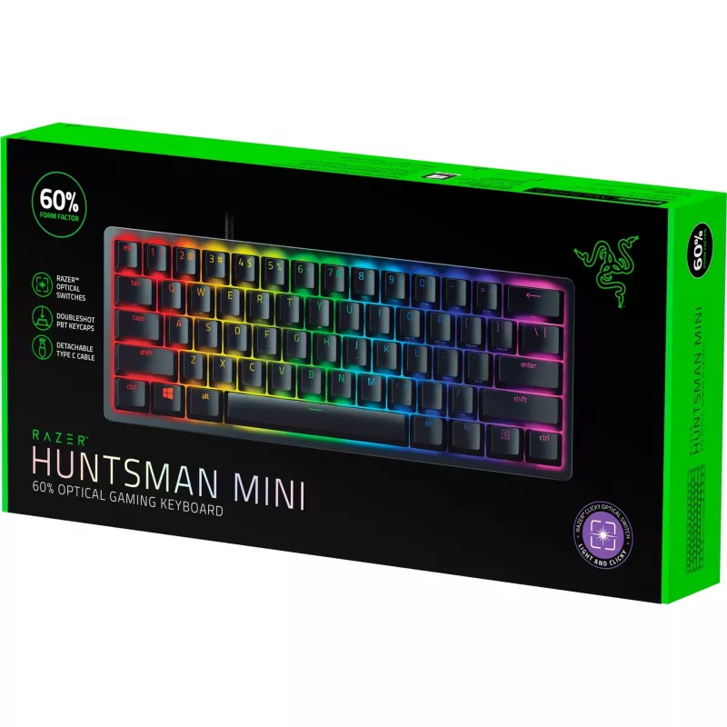 Razer Huntsman Mini Clicky Optical Switch Lila Tastatur