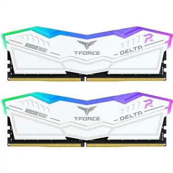 DIMM 32 GB DDR5-6000 (2x 16 GB) Dual-Kit, Speicher Weiß, FF4D532G6000HC30DC01, Delta RGB, INTEL XMP