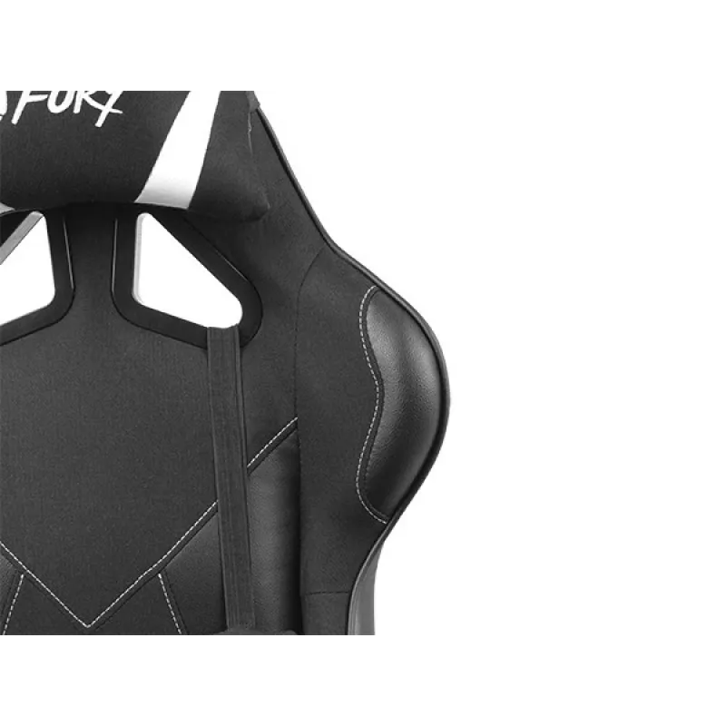 FURY Avenger L Universal Gaming Chair mit gepolsterter Sitzfläche Schwarz
