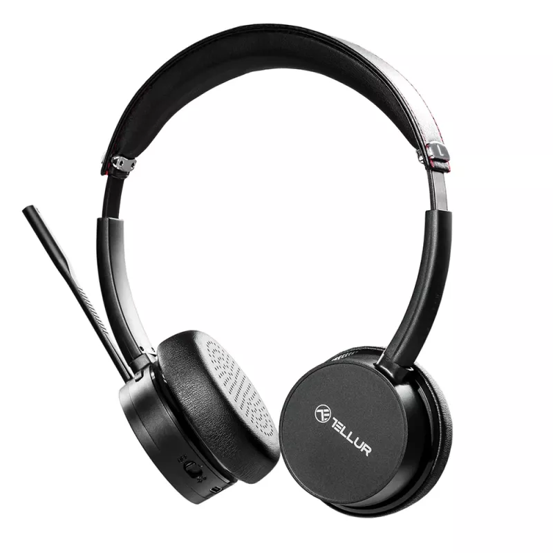 Headset Tellur Voice Pro Wireless Call-Center-Headset Schwarz TLL411007