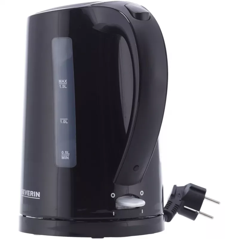 Severin WK 3498 Wasserkocher 1,5 L 2200 W Schwarz