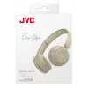 JVC HA-S59W Headset Kabelgebunden & Kabellos Kopfband Musik/Alltag USB Typ-C Bluetooth Beige