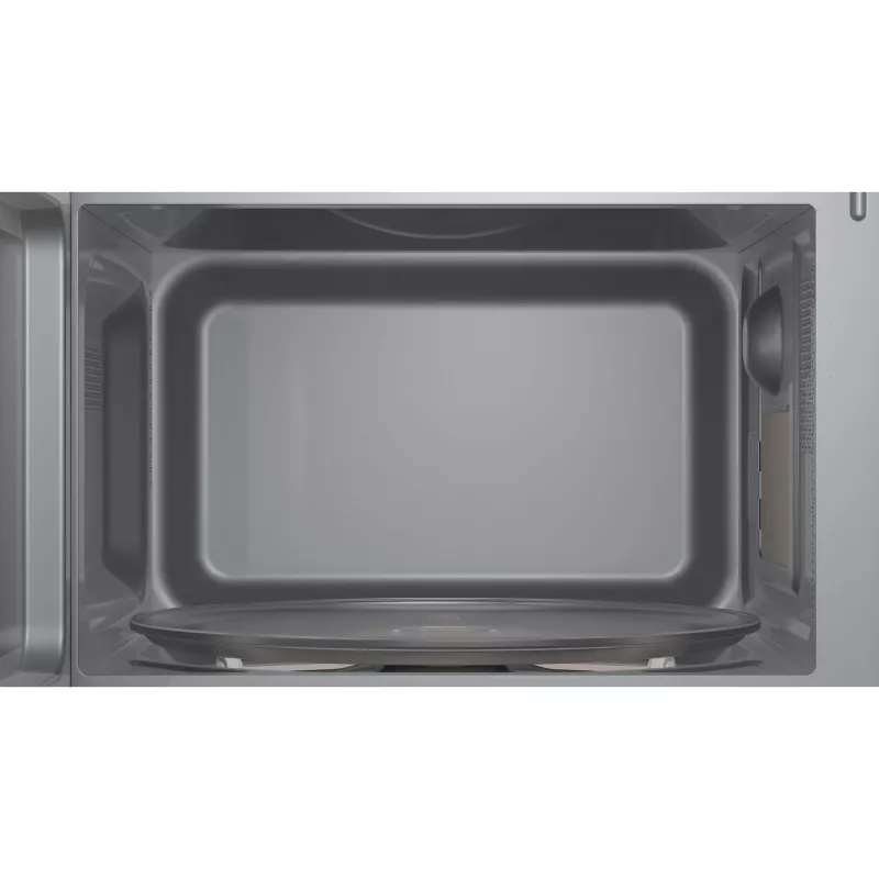 Einbau-Mikrowelle solo Bosch BFL523MW3, 800 W, 20 L, weiß, Touch- und Drehregler