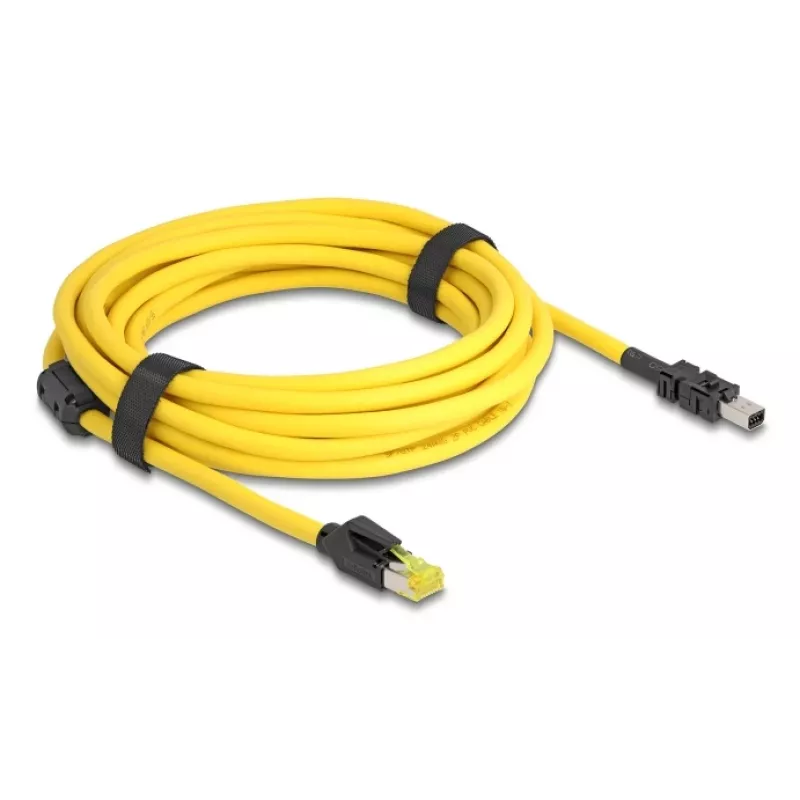 Netzwerkkabel DeLOCK 81253 Schwarz Gelb 5m Cat6
