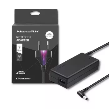 Qoltec 50090.90W Netzteil/Wechselrichter Indoor Schwarz