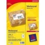 Versandetiketten Avery L7992-25 Wetterfest Selbstklebend Weiß