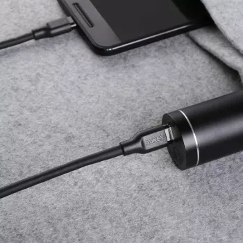 USB-C-Kabel Aukey CB-CC1P 1 m, 60W PD, USB-C auf USB-C