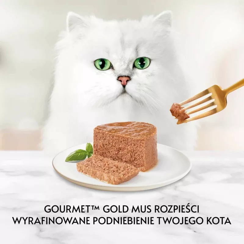Nassfutter für Katzen Purina Nestlé GOURMET Gold Truthahn 85 g Dose für ausgewachsene Katzen, Übergewichtsformel