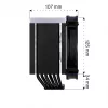 Endorfa Fortis 5 ARGB Schwarz CPU-Kühler