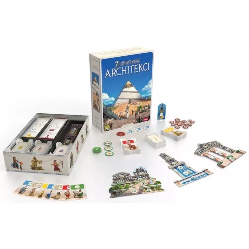 Brettspiel 7 WUNDER DER WELT - ARCHITEKTEN (POLNISCHE VERSION)