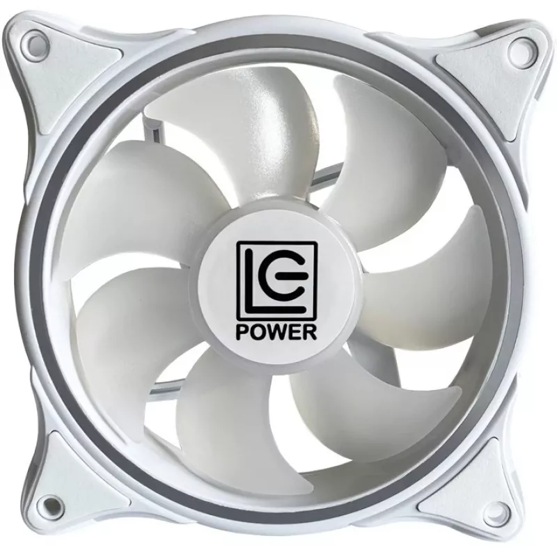 LC-Power LC-CF-120-ARGB-W 120mm ARGB Gehäuselüfter – Weiß