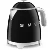 SMEG Wasserkocher (KLF05BLEU) mini 0,8L schwarz