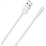 Mobiltelefonkabel RealPower 385240 2m USB A Lightning Weiß