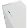 VK02 Lite, Tower-Gehäuse Weiß, Temperglas