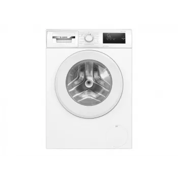 Bosch Waschmaschine | WAN2808LSN | Energieeffizienzklasse A | Frontlader | Waschkapazität 8 kg | 1400 U/min | Tiefe 63 cm | Breite 60 cm | Display | LED | Dampffunktion | Weiß