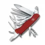 Multitool-Messer Victorinox Work Champ mit Klingenverriegelung Rot Clip-Point