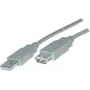 USB-Kabel ShiverPeaks BS77122 1,8 m USB 2.0 Grau