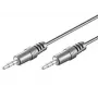 Audiokabel 3,5 mm Stecker auf Stecker MediaRange MRCS140 1 m Schwarz