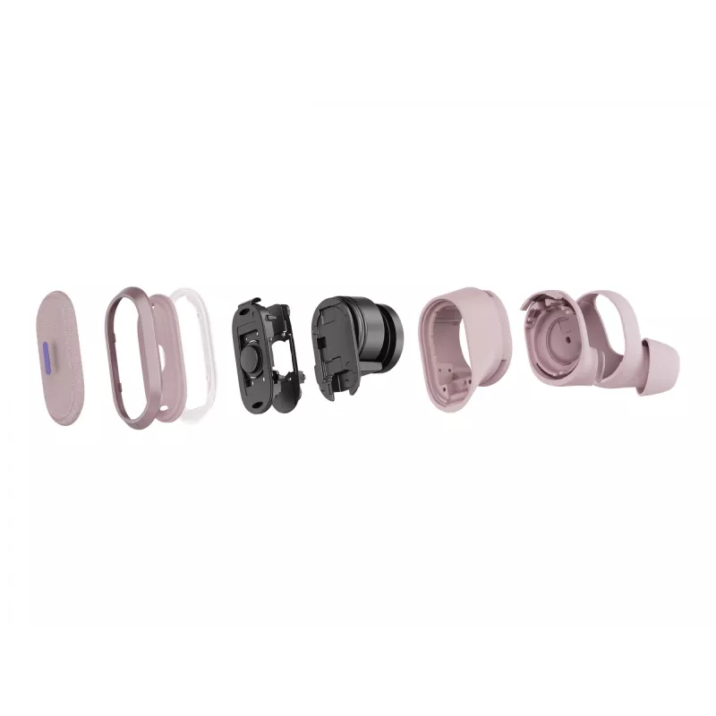 Logitech Zone True Wireless, In-Ear-Kopfhörer, ANC, Rosé, pink, In-Ear, Bluetooth, 985-001090