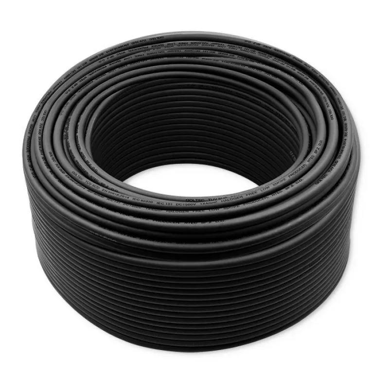 Solarkabel QOLTEC 53851 4 mm² 100 m schwarz