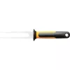 Fleischgabel Fiskars 1057548 mit Edelstahlgriff, zweizinkige Tranchiergabel