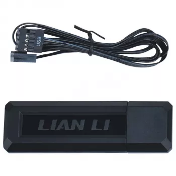 Lian Li UNI FAN SL Wireless LCD 120 Schwarz 3 Stück