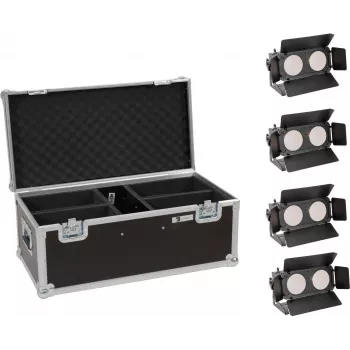 LED-Set EUROLITE CBB-2 WW/CW Fairlight 4x — Bühnen-/Architekturbeleuchtungsset mit 4 Scheinwerfern, warm-/kaltweiß
