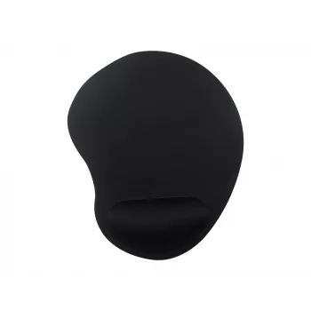 Mauspad GEMBIRD MP-ERGO-01, Schaumstoff-Handgelenkauflage, 240×200 mm, 4 mm Dicke, schwarz