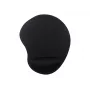 Mauspad GEMBIRD MP-ERGO-01, Schaumstoff-Handgelenkauflage, 240×200 mm, 4 mm Dicke, schwarz