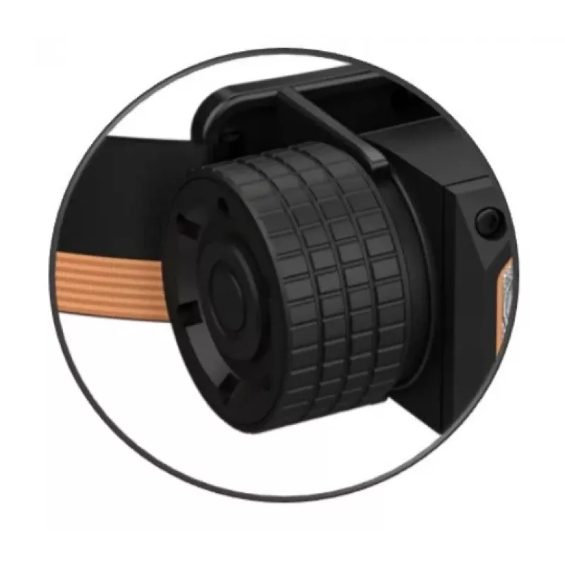 Stirnlampe Duracell DH2000R Geschenkbox – kompakte schwarz/orange wiederaufladbare Stirnlampe