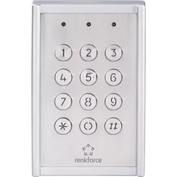Elektronisches Codeschloss Renkforce 751624 IP65 mit beleuchteter Tastatur